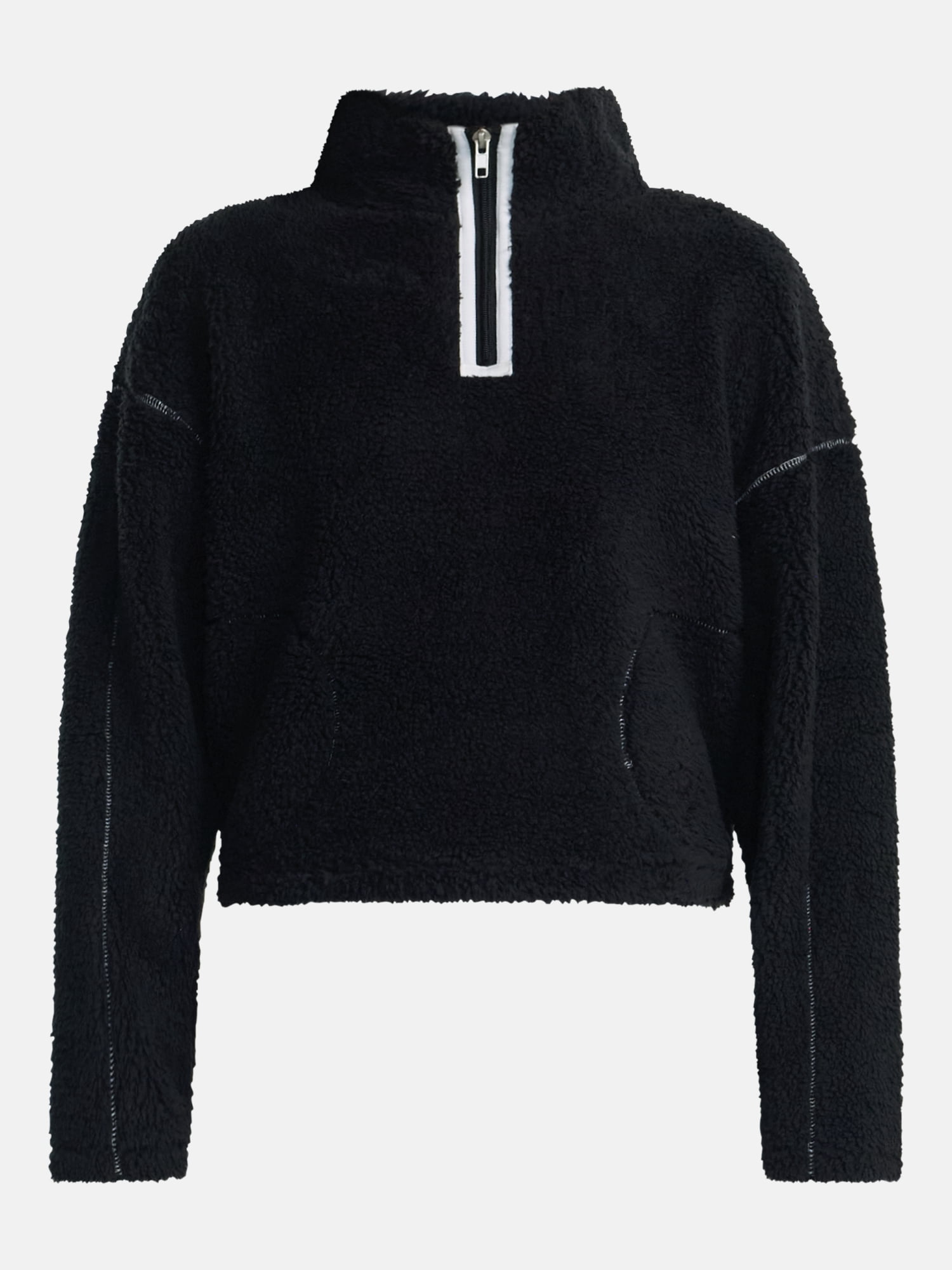 No Boundaries Faux Shearling Plush Pullover, Women's & Women’s Plus XXS-4X