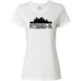 thumbnail image 3 of Inktastic Pittsburgh Pennsylvania City Skyline Women's T-Shirt, 3 of 5