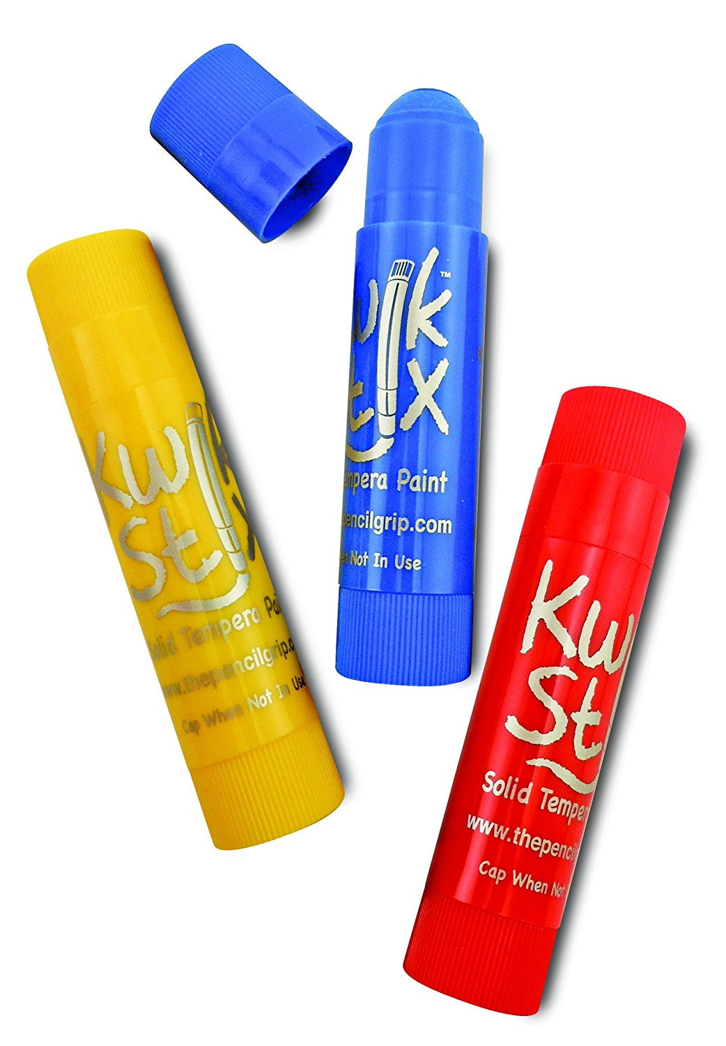 12 Pack TPG The Pencil Grip Kwik Stix Solid Tempera Paint Super Quick Drying