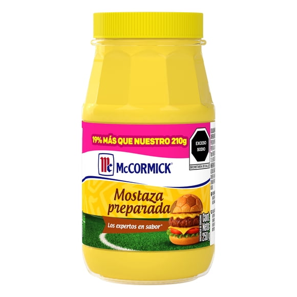 Mostaza McCormick preparada 250 g