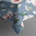 thumbnail image 3 of Pioneer Flower Floral Print Pattern Rectangle Tablecloth 60"x84",Waterproof Polyester Rectangle Table Cloth, Wipeable Spillproof Polyester Tablecloth for Dining, Camping, Indoor and Outdoor, 3 of 5