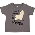 thumbnail image 3 of Inktastic Mimi's You Say Alpaca My Bags Boys or Girls Toddler T-Shirt, 3 of 5