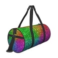 thumbnail image 3 of KLL Colorful Glitter Duffle Bag For Men Women Sport Gym Fitness Tote Travel Training Workout Basketball Football Weekender, 3 of 8