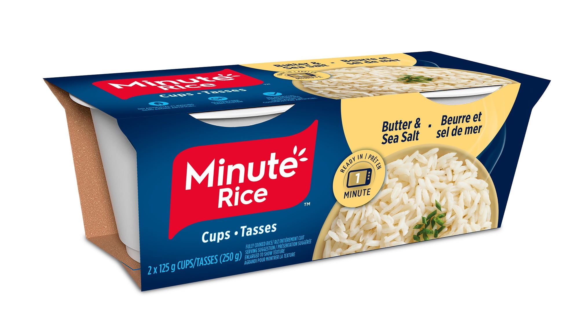 Minute Rice Ready to Serve Butter & Sea Salt - Walmart.ca