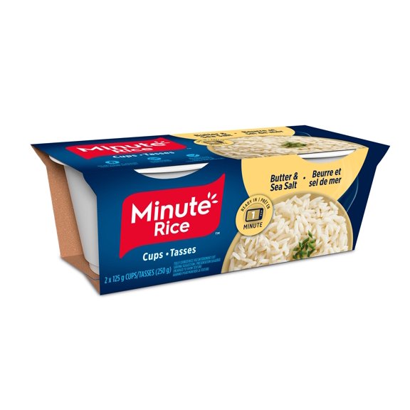 Minute Rice Ready to Serve Butter & Sea Salt