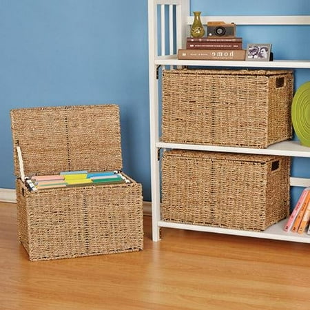 Filing Boxes - Letter Size Hanging File Box Organizers With Lid By Jumbl,SFB500 (DFC10040)