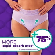 Always Discreet Adult Diapers for Women, MaxiProtect, Incontinence Underwear, Maximum Plus Absorbency, Size S/M, 26 Count