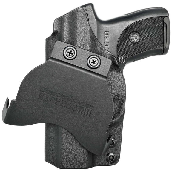 Ruger LC9/LC9s/LC380/EC9s Paddle Holster Black / Right Hand by Rounded Gear