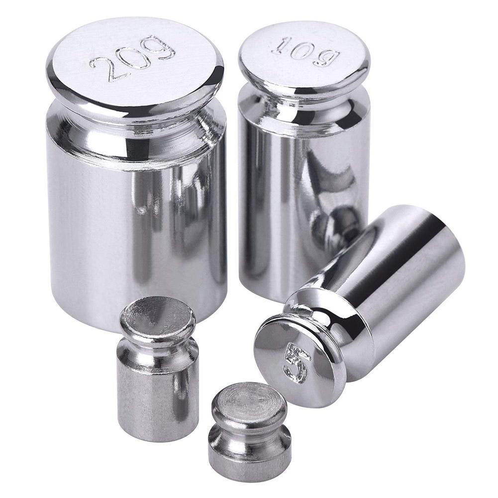 Weight 1g 2g 5g 10g 20g Chrome Plating Calibration Gram Scale Weight Set for Digital Scale Balance