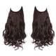 thumbnail image 1 of Peluca de una sola pieza, cantidad de cabello, extensión de cabello en forma de U, peluca de hilo de pescar femenina, cabello largo y rizado natural invisible, 1 of 6