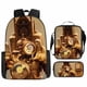 thumbnail image 1 of Pack de 3 relojes tipo mochila Titans para niños, escuela, tela Oxford, 1 of 2