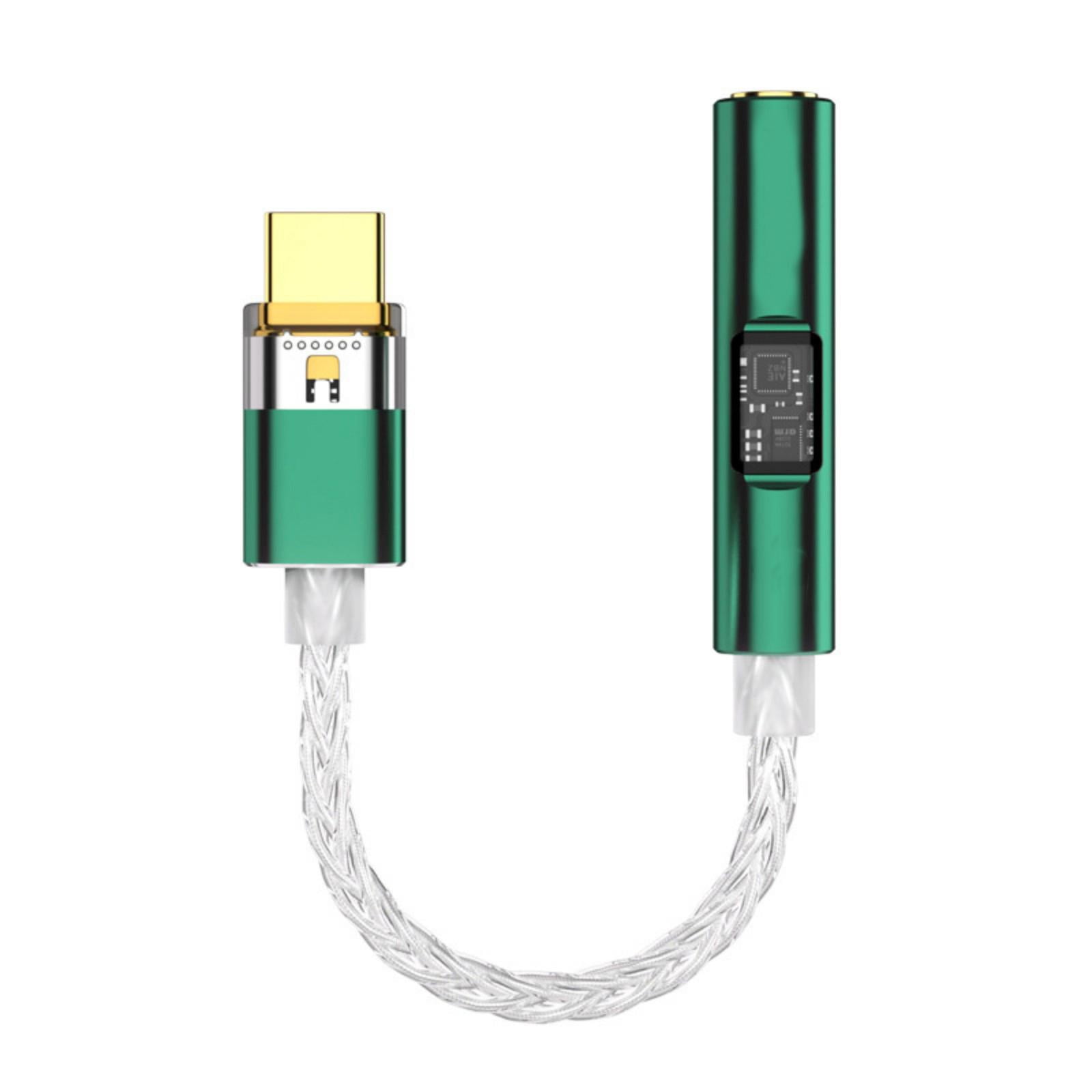 lanema Auditory Decod USB C Headphone Amplifier 3.5mm Lossless Sound For Players