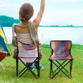 thumbnail image 5 of BZSMCE Camping Chairs Modern Sunlit Harmony Pattern Folding chair, 5 of 8