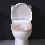 Bio Bidet Discovery DLS Bidet Seat, Warm Water and Heated Seat, UV Sterilization, Slow Close Seat and Lid, Elongated
