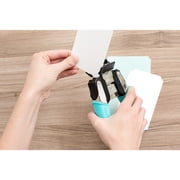 Crop-A-Dile Corner Chomper - Stub & Scallop Punch by We R Memory Keepers | Blue Comfort Handle