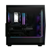 iBUYPOWER Slate MESH Gaming PC Desktop Computer Intel Core i7 14700F CPU, NVIDIA GeForce RTX 4060 8GB GPU, 32GB DDR5 RGB 5200MHz RAM, 1TB SSD, Windows 11 Home,Gamer Keyboard and Mouse-SMI7N4601