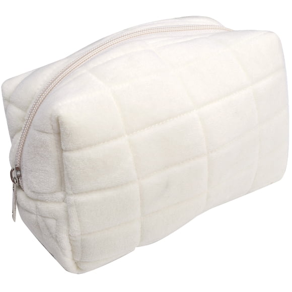 GOOHOCHY Bolsa de aseo portátil sencilla, organizador de cosméticos y maquillaje para viajes.