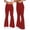 Wine, variant on BRGZLK Yoga Pants For Womens Flare Leggings High Waisted Bell Bottom Stretchy Pull On Bootcut Casual Lounge Trousers Travel Wear