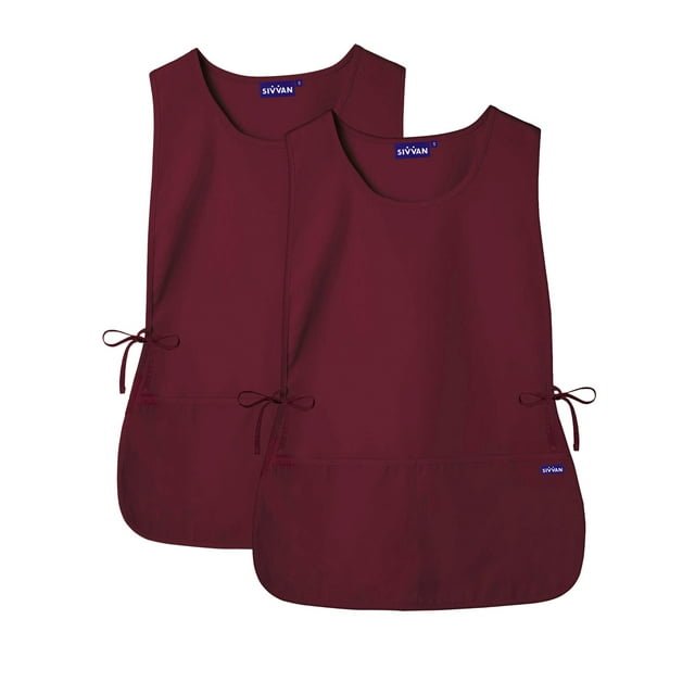 Tablier de Cordonnier Unisexe Sivvan (Lot de 2) - Attaches de Taille Réglables, 2 Poches avant Profondes