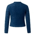 thumbnail image 5 of Dgankt Sweaters for Women Casual Turtleneck Fuzzy Sweater Pullover Soft Knit Fashion Tops Slim Blouses,Sizes M-3XL, 5 of 7