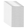thumbnail image 1 of Uxcell 15 Sheets Alphabet Stickers 0.51" Small Letter R Self-Adhesive Letter Labels, 1 of 7