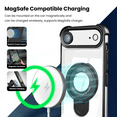 thumbnail image 6 of Entronix [Magnetic] Case Compatible with iPhone 17 Air - [Clear Back] Luxury Glossy Gripstand, 6 of 7