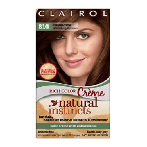 Clairol Natural Instincts Rich Color Hair Creme, Rich ...