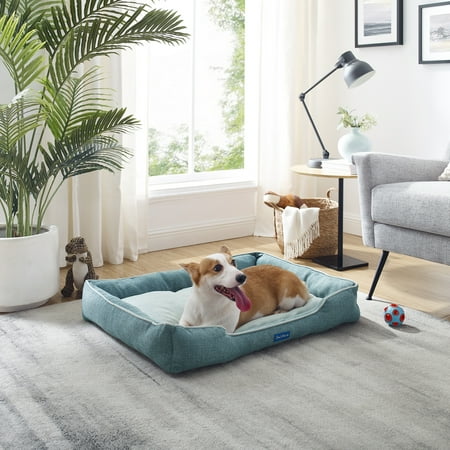 UPC: 0850018680158 | Sam s Pets Arthur Large Teal Dog Bed