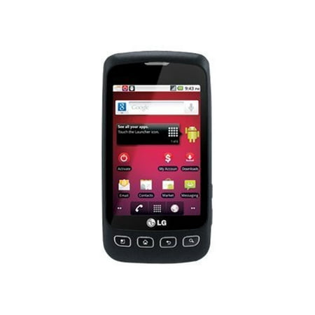 LG Optimus V - 3G smartphone - microSD slot - LCD display - 3.2" - 320 x 480 pixels - rear camera 3.2 MP - Virgin Mobile