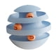 thumbnail image 5 of Juguete con rodillo para gatos, ejercicio físico de 3 niveles con tres bolas, plato giratorio, pelotas de juguete para gatos, juguete divertido para Azul claro, 5 of 8