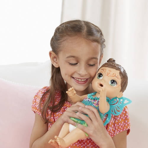 hasbro baby alive face paint fairy doll