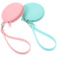 thumbnail image 1 of 2 pcs Silicone Earbud Case Earphone Carrying Case Headphone Storage Case with Keychains for Travel, 1 of 4
