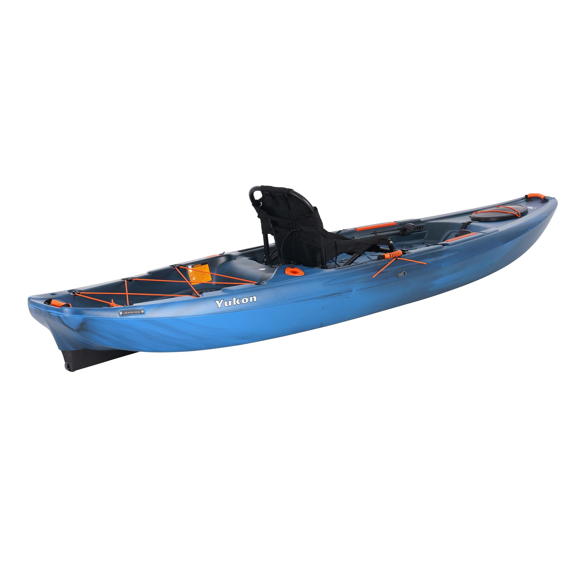 Lifetime Yukon Angler 11 ft. 6 in. Sit-on-Top Comfort Fishing Kayak, Azure Fusion (91344)