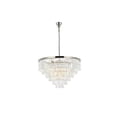 thumbnail image 2 of Urban Classic Sydney 33-Light Metal Royal Cut Chandelier in Matte Black, 2 of 7