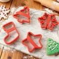 thumbnail image 7 of Cookie cutters Christmas New Decorations Outdoor Christmas Baking Tools Home Decor Christmas Ornaments Red, 7 of 7
