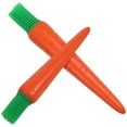 thumbnail image 4 of HAMPPLIES 2Pcs Basting Brush for BBQ Sauce Application High Heat Resistance Silicone Simple Design Kitchen Utensil, 4 of 8