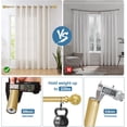thumbnail image 5 of Urbanest Adjustable Volle Single Curtain Rod Set – 5/8 - Inch Diameter, With Gold Rod, 28–84 Inches, 5 of 6