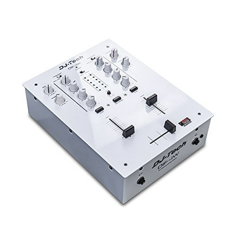 DJ-Tech DIF-1W 動作確認済み inno FADER 送料込み Dj Tech - DIF-1W - 2 Channel DJ Mixer W/Innofader - White