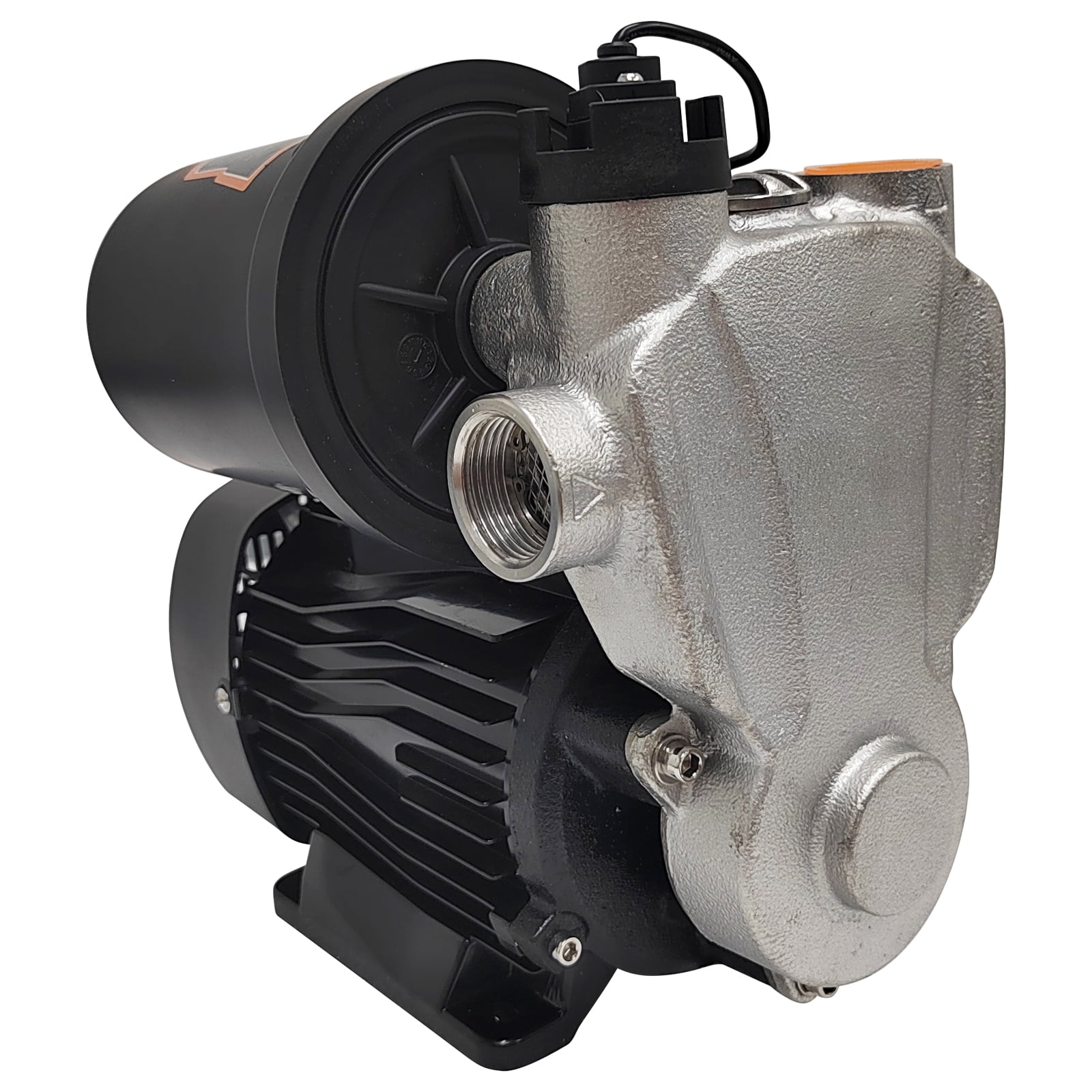 Self Priming Water Pressure Booster Pump Automatic Hot Cold Water Pressurization Pump with Intelligent Control 220V 3.0m³/h Max