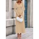 thumbnail image 4 of Vestido PRETTYGARDEN Suéter Manga Larga Cuello V Beige Talle S, 4 of 8