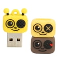thumbnail image 3 of Memoria USB, unidad flash de PVC de dibujos animados Mini U disco U disco de alta capacidad, 3 of 9