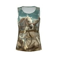 thumbnail image 4 of Haiem Roman Chariot Horse Race Workout Tank Tops for Women, Athletic Sports Slim-Fit Tank Tops, Compression Sleeveless Dry Fit Shirts,Athletic Shirt-X-Large, 4 of 9