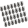 thumbnail image 7 of 50pcs Glass Retainer Clips Replacement For Home Cabinet Doors Cabinet Door Mirror Clip, 7 of 7