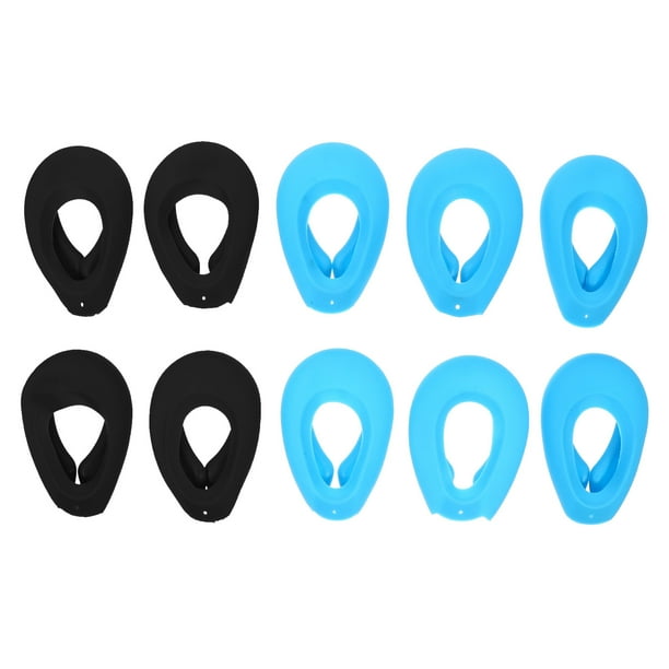 EeaseMX 5 pares de orejeras para teñir el cabello, tapones para los oídos de peluquería, color aleatorio