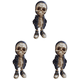 thumbnail image 3 of Sudadera de Halloween Muñecas de calavera Artesanías de resina Escultura de hombre esqueleto gótico (B), 3 of 3