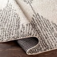 thumbnail image 4 of Taza shag Gray 7'10" x 10' Global Rectangle Area Rug, 4 of 7