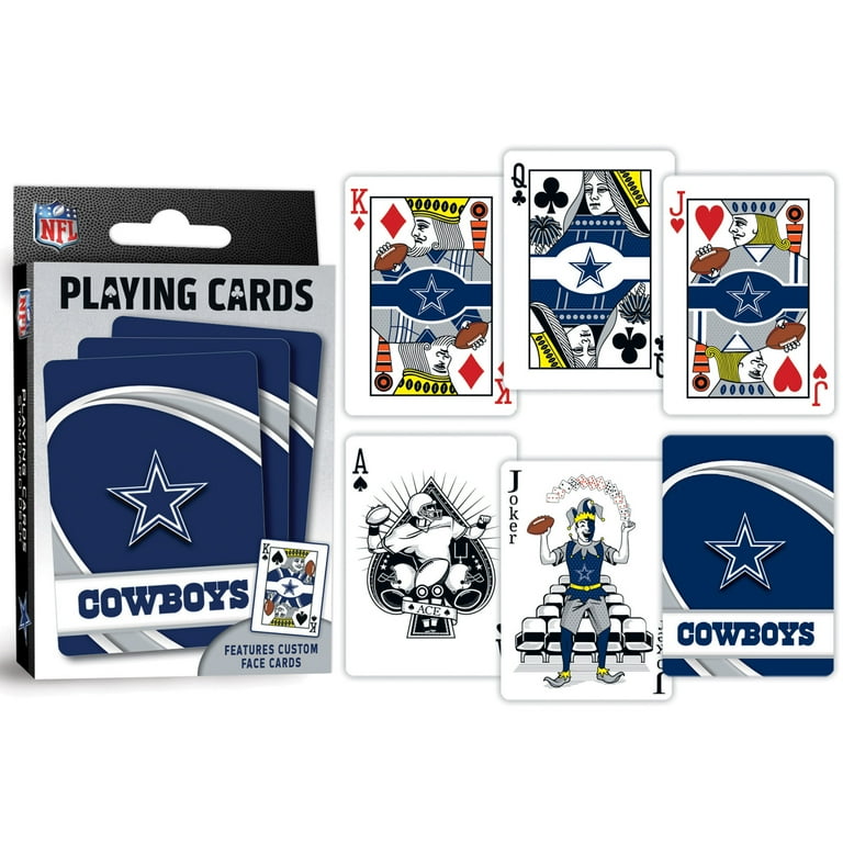★NFC DALLAS COWBOYS★PLAYNG CARDS★未開封品★レア MasterPieces NFL Dallas Cowboys Licensed Playing Cards - 54 Card