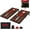 Board Set 2 x 4, variant on ESPN Cornhole Board Set, 2 x 3 Feet Wood Cornhole Board with 8 Cornhole Bags & Travel Case
