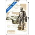 thumbnail image 3 of Star Wars: The Mandalorian Season 3 - N1 Starfighter Wall Poster, 22.375" x 34", 3 of 4