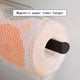 thumbnail image 4 of Porta toallas de papel magnético para refrigerador | Estante de almacenamiento para debajo del gabinete de cocina | Organizador de metal para toallas de papel | Blanco o negro, 4 of 5